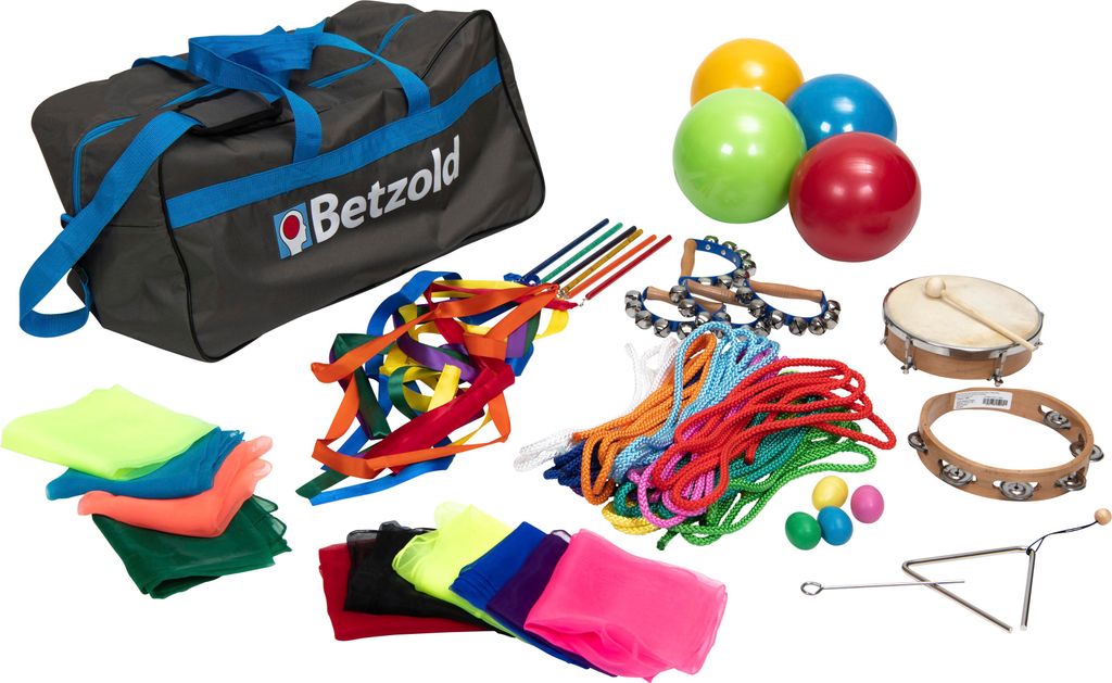Betzold Rhythmik-Set, Instrumenten-Set für Motorik/Geschicklichkeit