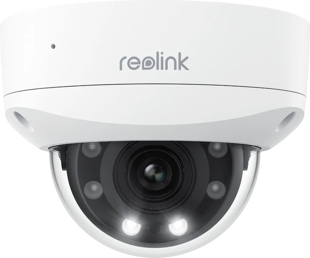 Caméra 4K Zoom Optique 5X Anti-Vandale IK10 Reolink P437 PoE Noir