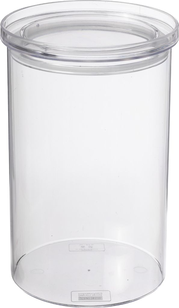 plast team Trockenvorratsdose Stockholm 1,0 Liter rund transparent
