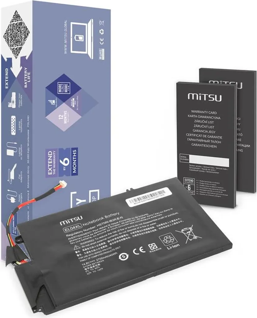 Batterie pour HP Envy 4 Mitsu - Idéal pour Télétravail 3200 mAh
