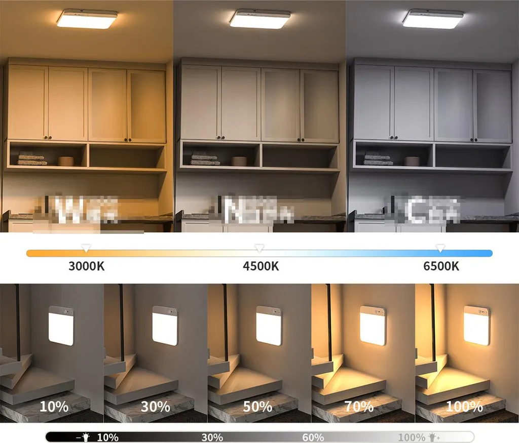 Plafonnier LED rechargeable INF : la solution pour éclairer vos placards