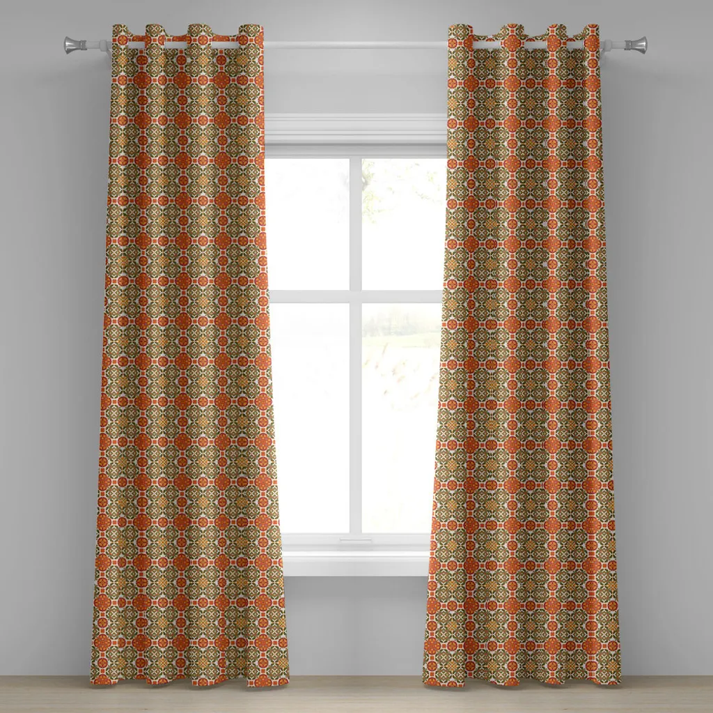 Tende Decorative ABAKUHAUS Mosaico Orientale per Soggiorno Moderno