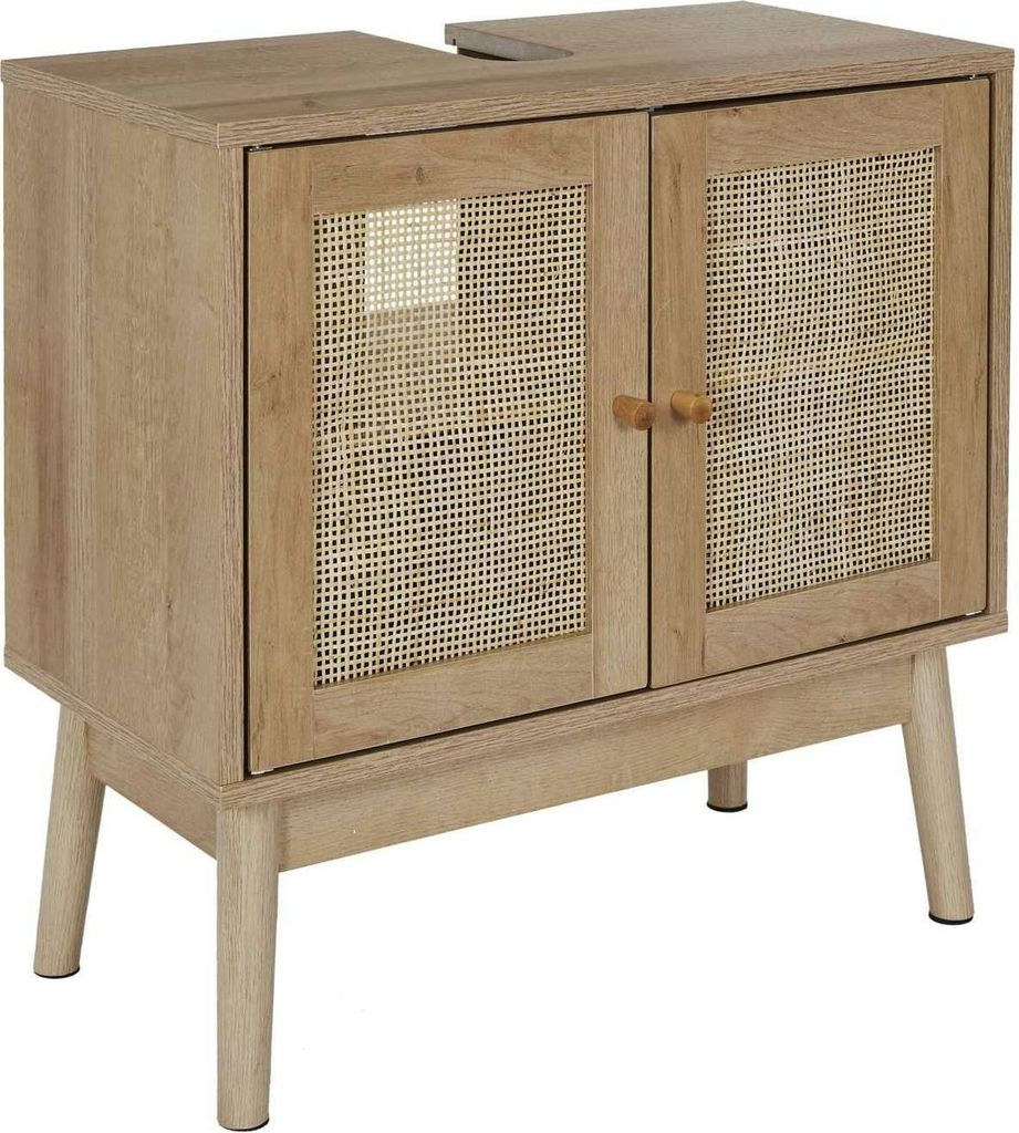 HowHomely | Waschbeckenunterschrank -  70 x 60 cm - Produktbild 
