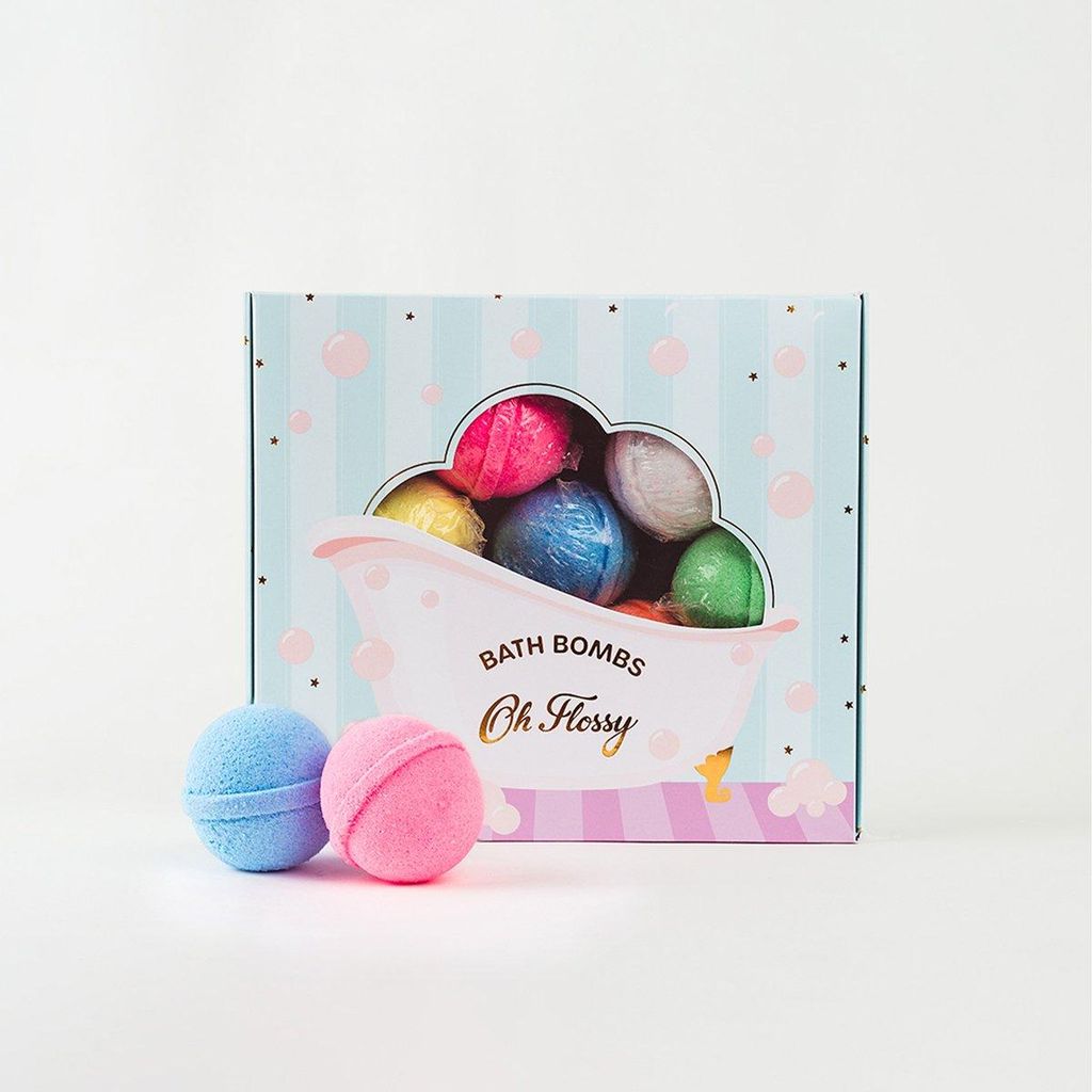 Oh Flossy Badebomben Mini Zubehör für Kinder Badespaß