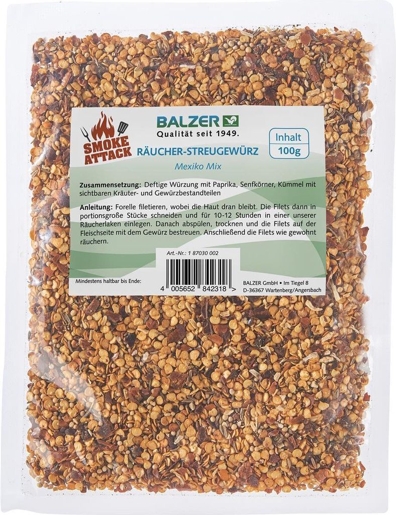 Balzer Smoke Attack Streugewürze Mix Mexiko