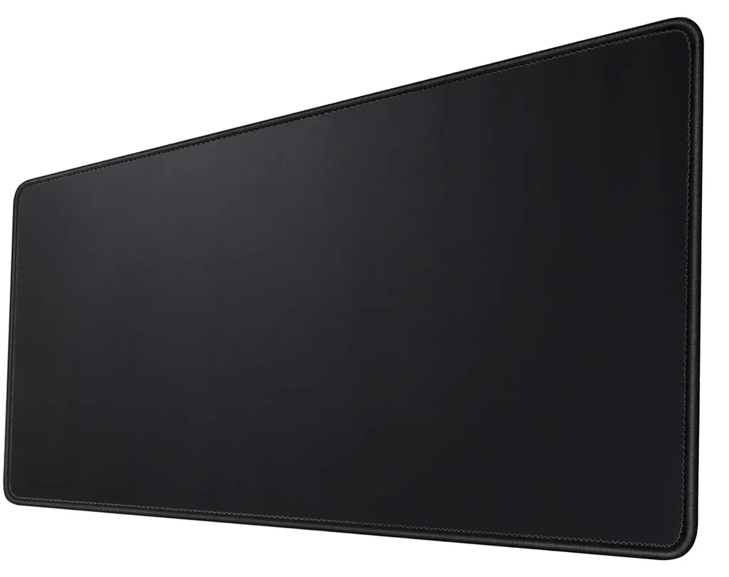 Sous-main grand format et tapis de souris gaming XL noir 60x30 cm souple
