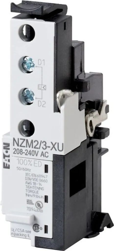 Bobine à manque de tension pour disjoncteur NZM2/3-XU208-2 Eaton 259499