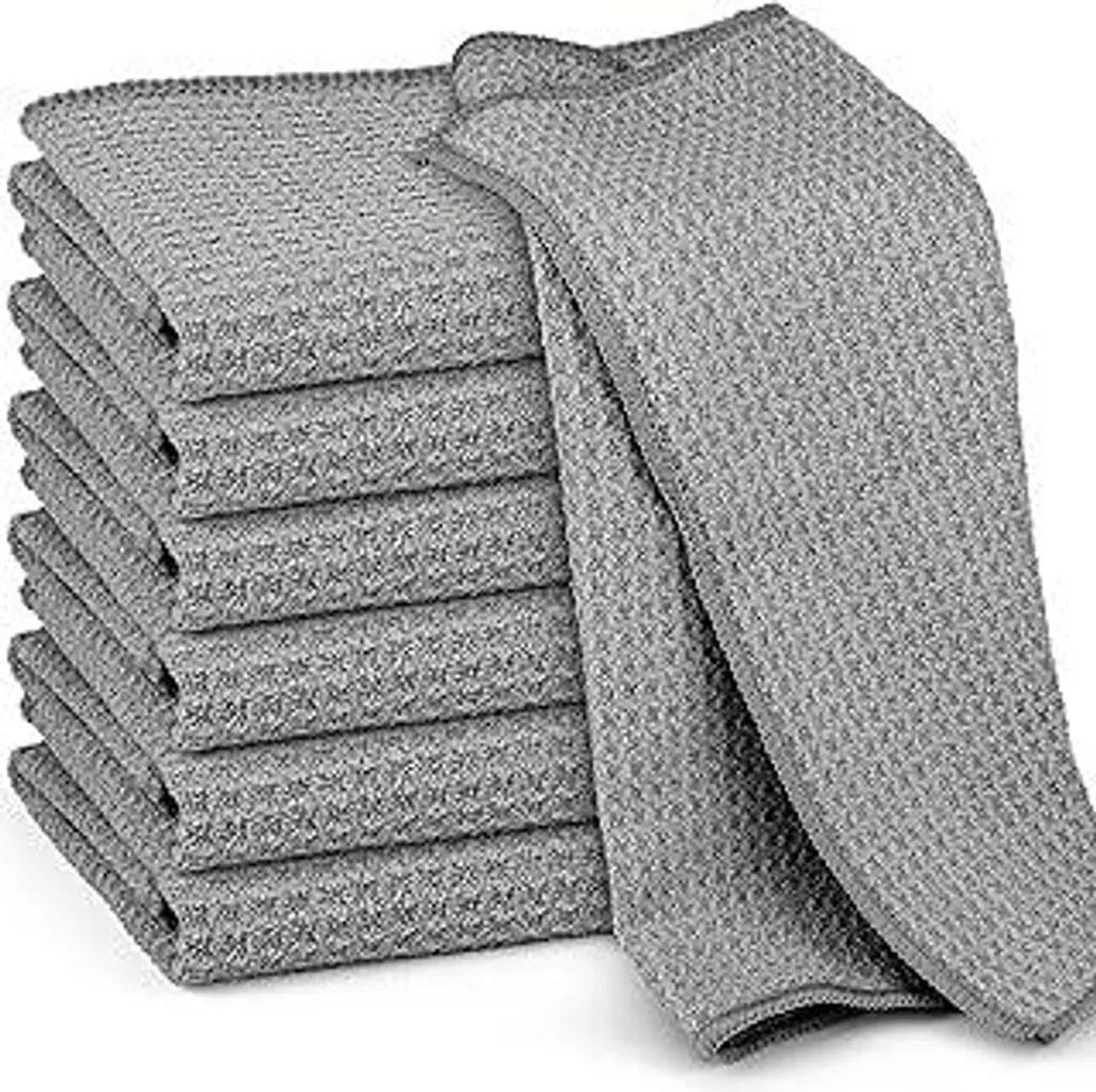 WOCASA 16 Tappetini Antiscivolo Per Scale Grigio Chiaro 55x20 Cm Autoadesivi