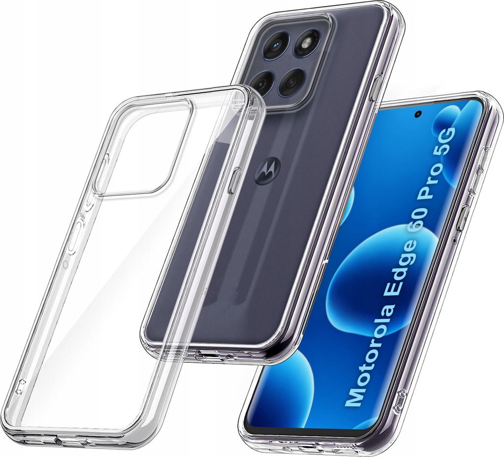 Custodia trasparente rinforzata da 2 mm per Motorola Edge Immagine del prodotto 