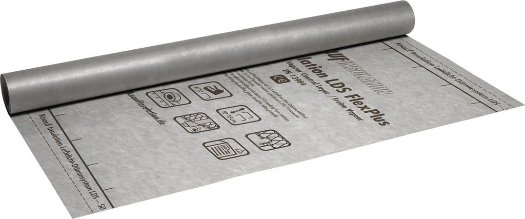 Knauf Insulation, vochtvariabele dampremmende folie LDS Productafbeelding 