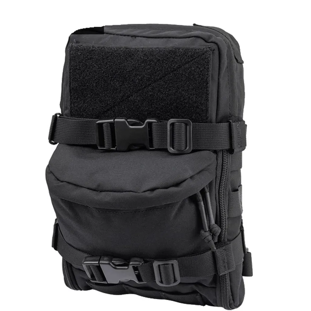 Vessie à eau pour sac à dos de randonnée avec système Molle Noir mat