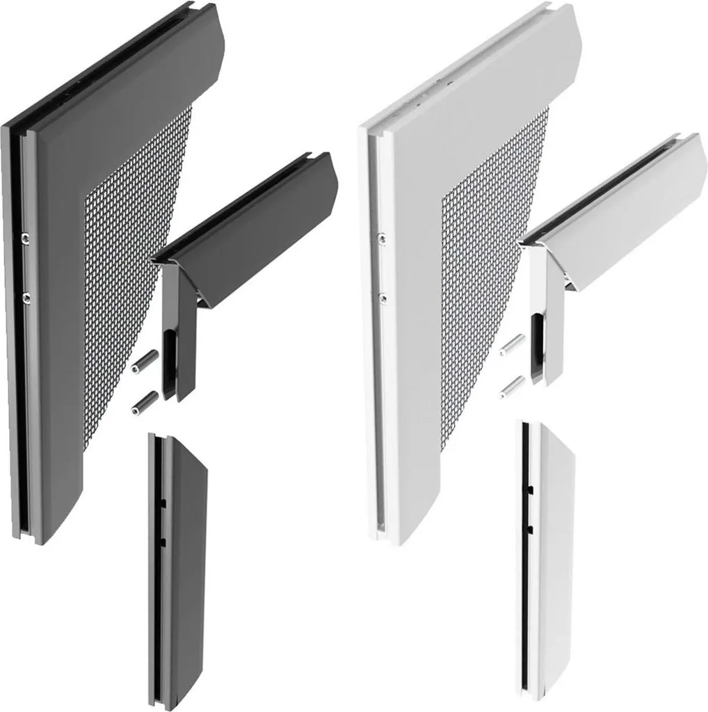 Raccords d'angle pour cadre de tension moustiquaire argent fenêtres 03538