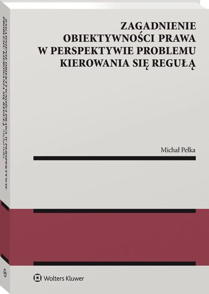 Livre en polonais de Michał Pełka sur le suivi d'une règle en droit