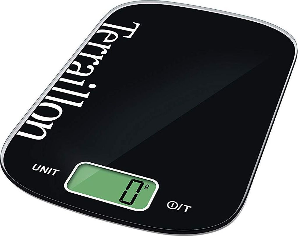 Terraillon Küchenwaage digital schwarz 6 kg