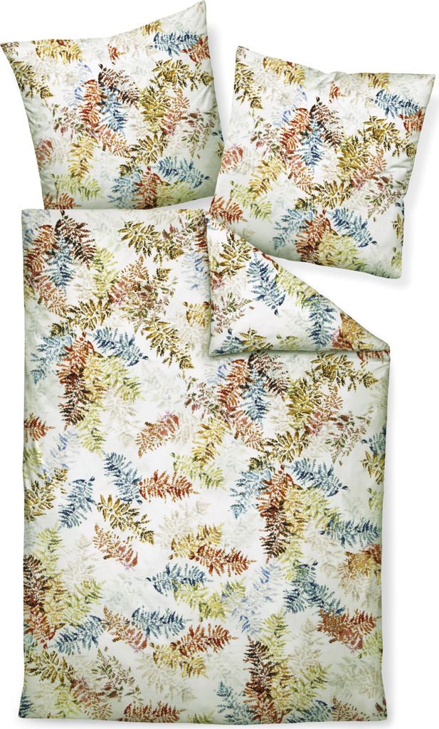 Janine Design Mako-Satin-Bettwäsche-Garnitur modern art S 42138 Farbe multicolor Größe 135x200+80x80