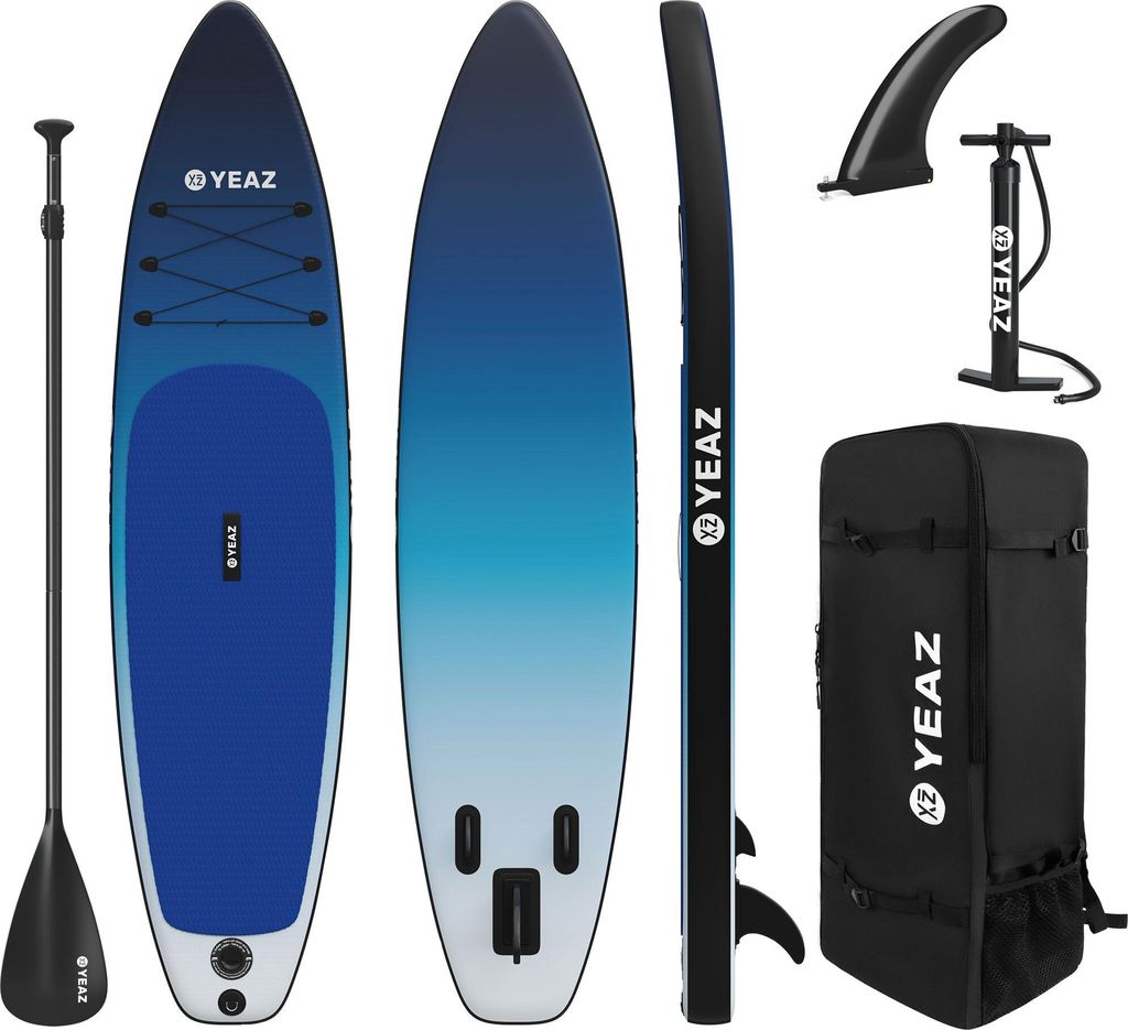 YEAZ SUP Board und Kit OCEAN BEACH - EXOTRACE - SET