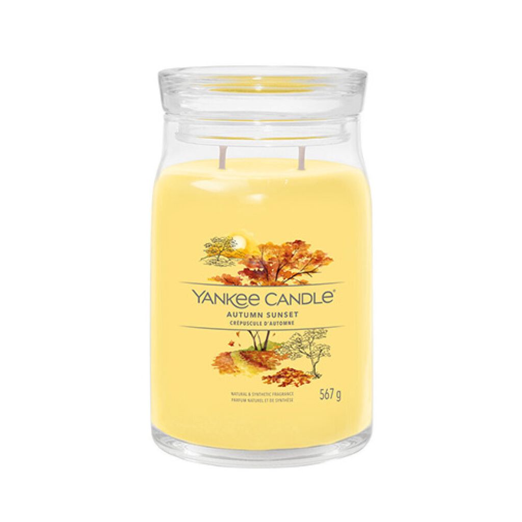 Yankee Candle Autumn Sunset, Rund, Gelb, 1 Stück(e)