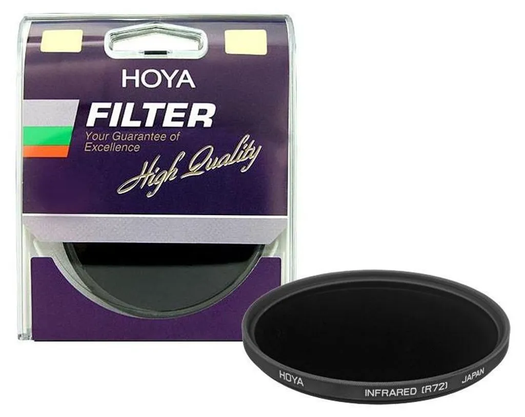 Filtro HOYA 62mm R72 Infrared - Ottica di Precisione per Fotografia IR