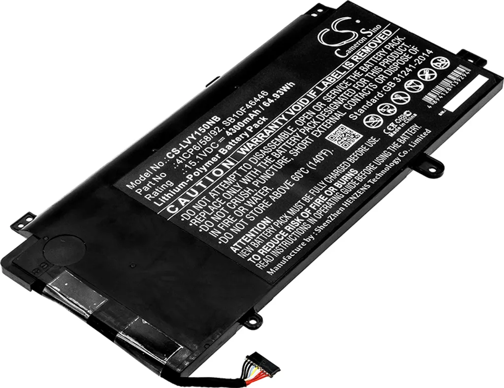 Réparer problème autonomie Lenovo Yoga 15 avec batterie 20DQ001KUS
