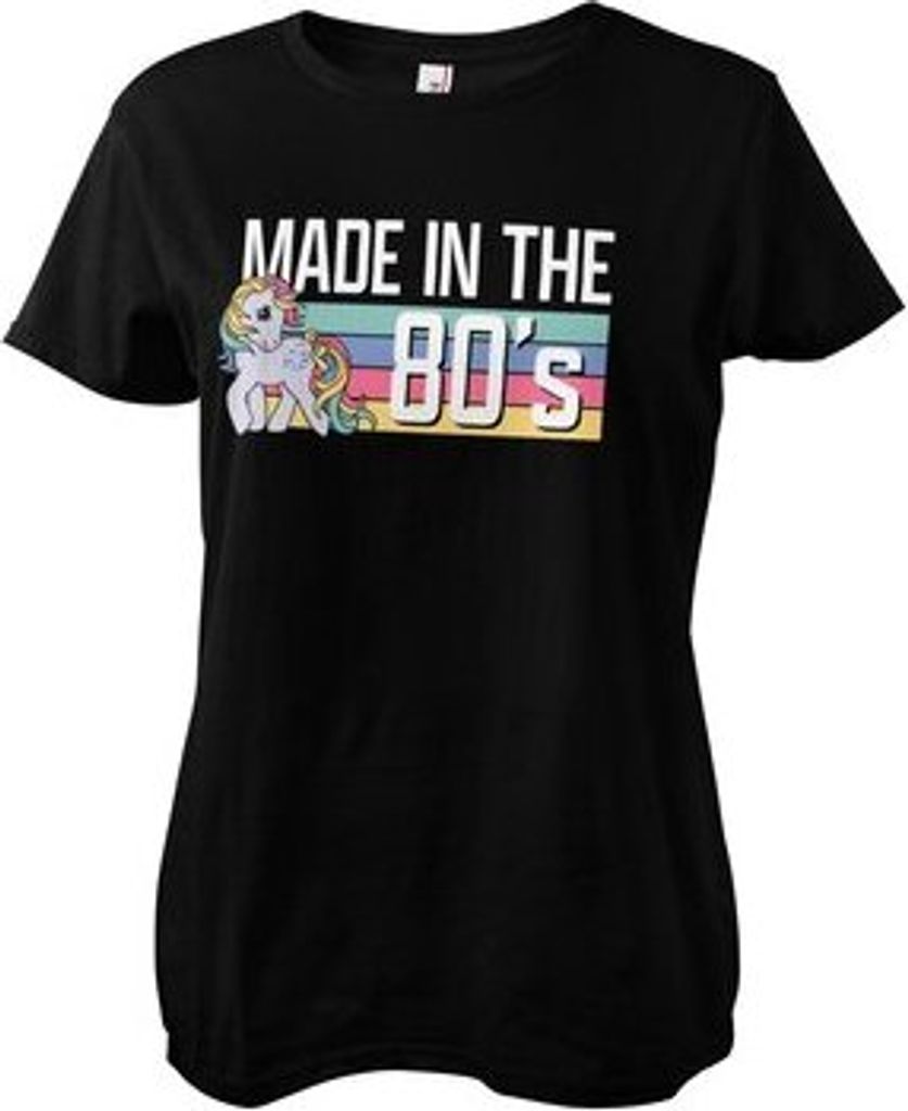 My Little Pony T-Shirt Damen the 80's schwarz S