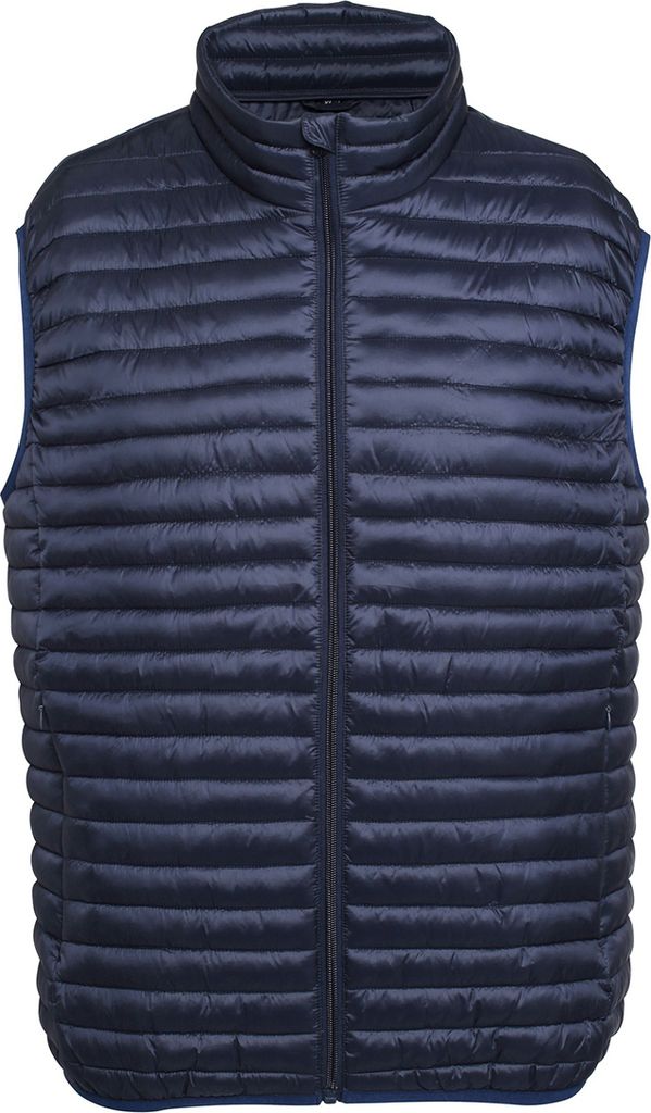 2786 Herren Tribe Fineline Bodywarmer RW5016 (XL) (Marineblau)