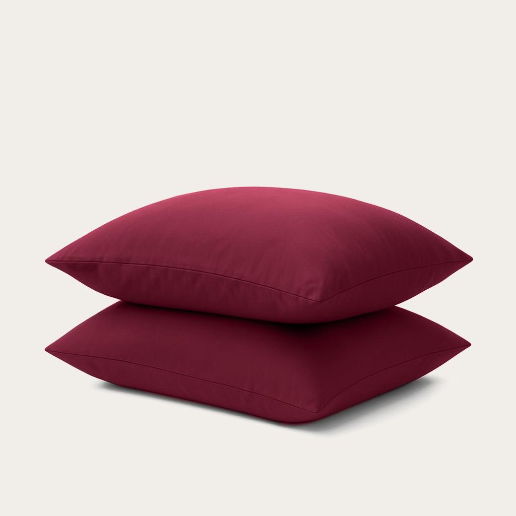 HappyBed Kissenbezug | Crimson Plum | Set aus 2