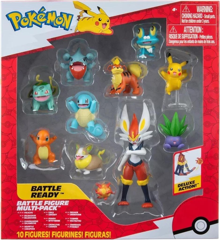 Jazwares - Pokemon Figure 10 Pack