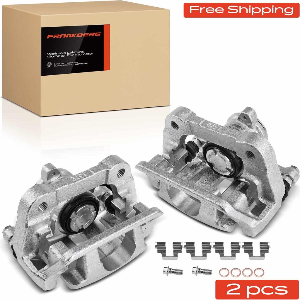 Frankberg 2x Bremssattel Hinten Links Rechts für Volvo S80 II 124 V70 III XC70 II
