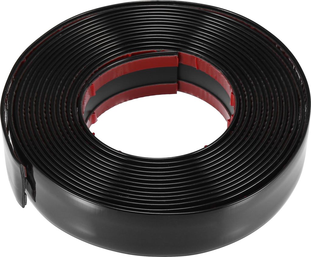 Autotür Kantenschutz Streifen für 1-3/16 Zoll 30mm Breit 16.4ft 5m Länge Schwarz