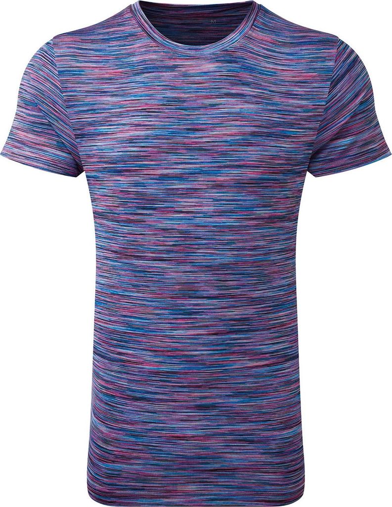 TriDri - T-Shirt für Herren/Damen Uni, Hochleistungsmaterial RW10847 (M) (Pink/Blau)