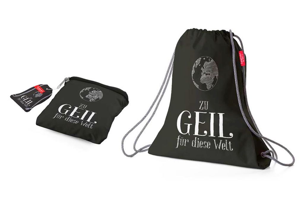 Turnbeutel 32x42 zu geil Produktbild 