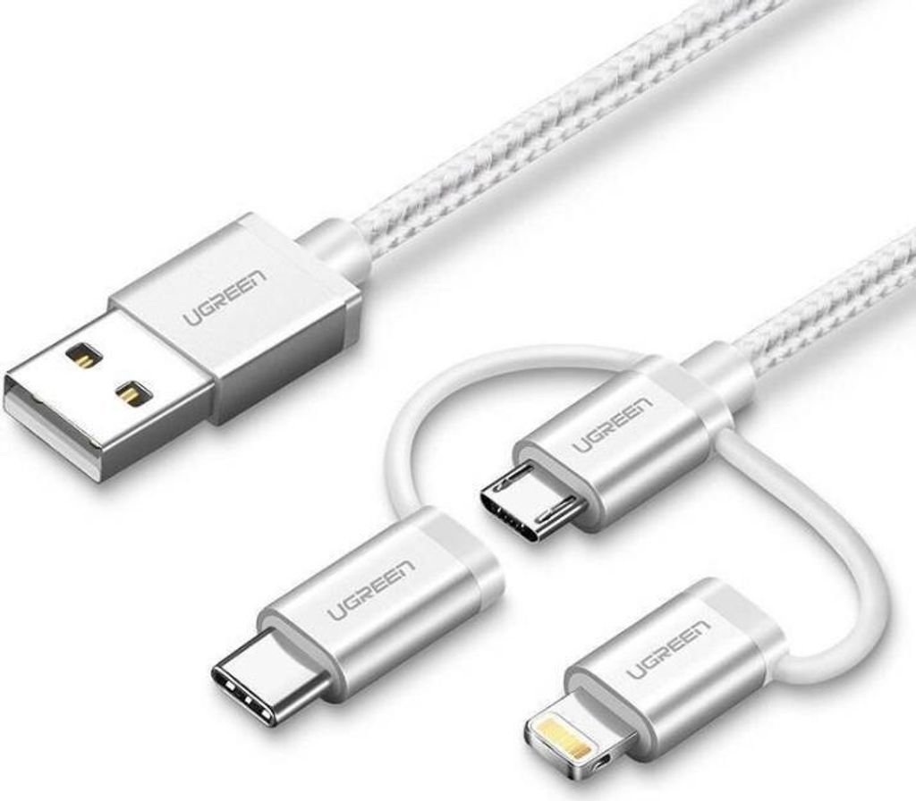 UGREEN 3-in-1 USB2.0-A Multifunction Cable