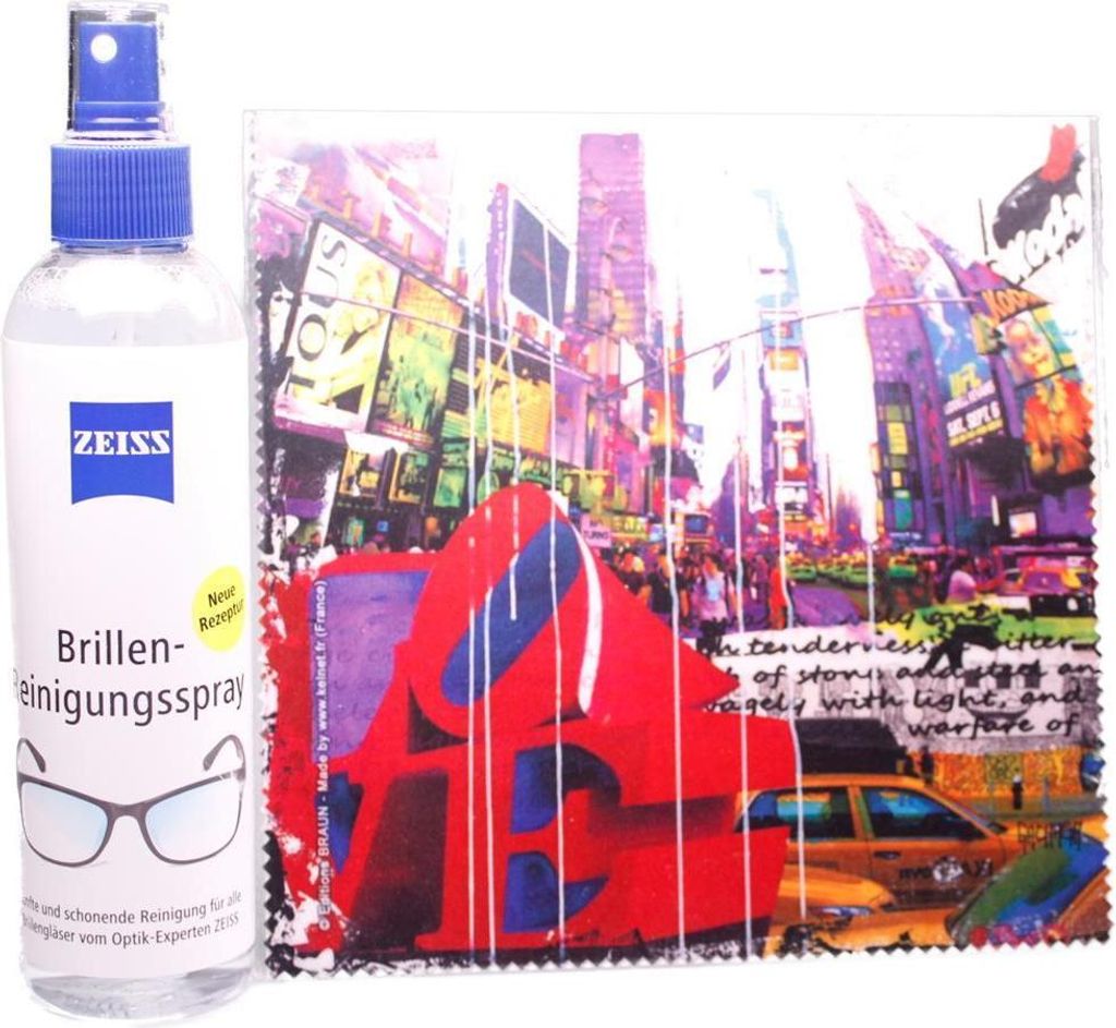 Mikrofasertuch "New York Love" Größe 18,5*18,5 cm von La Kelnet