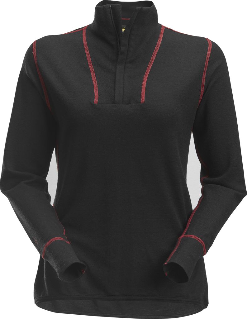 Snickers Workwear ProtecWork Woll-Shirt schwarz-L Produktbild 