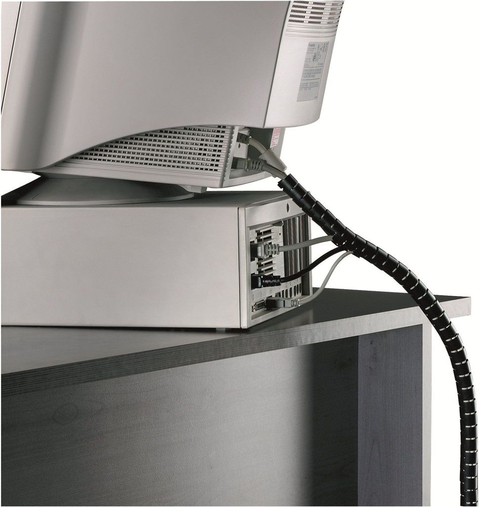 Organizzatore di cavi Fellowes Cablezip 2m nero Immagine del prodotto 
