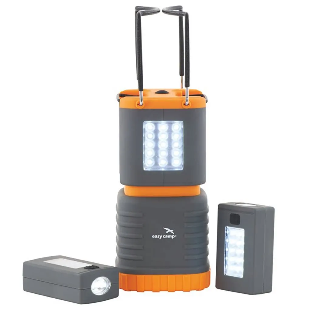 Lanterne Easy Camp Sinai avec poignée de transport et LED puissante