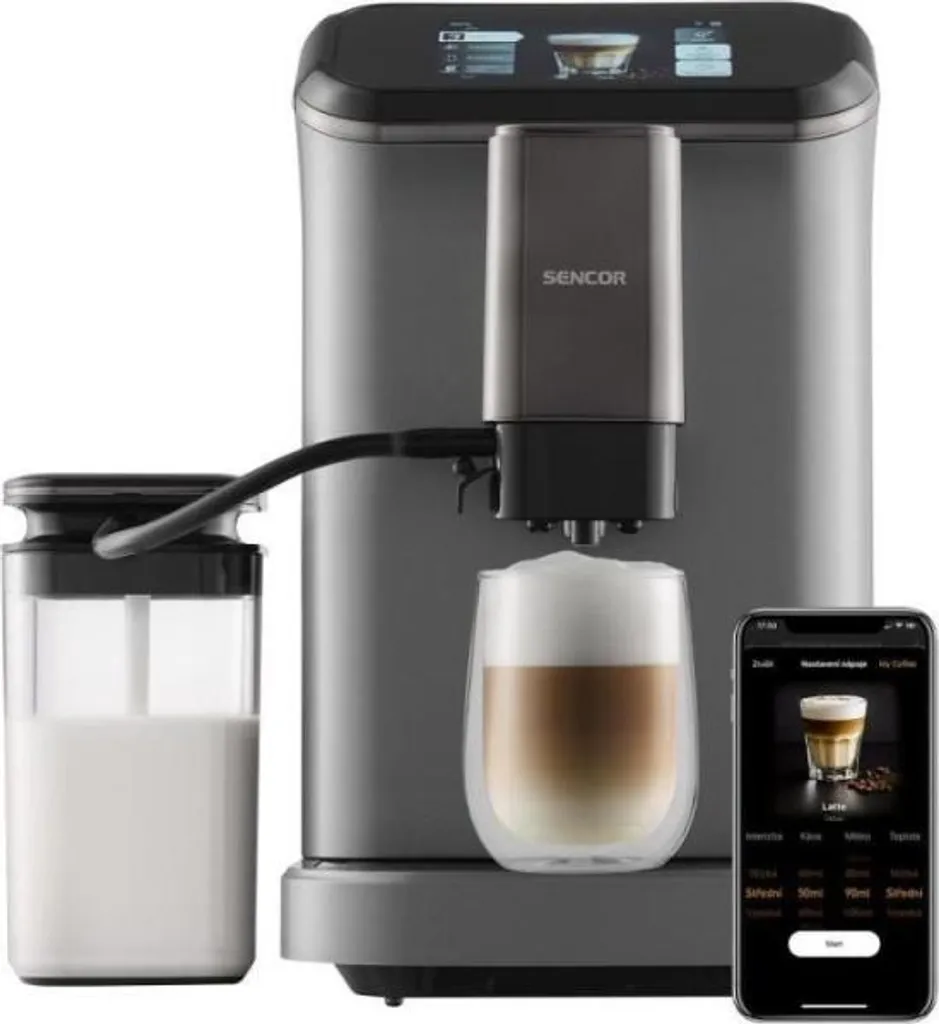 Machine à café grains SMART SENCOR pour Espresso et Cappuccino maison - 4