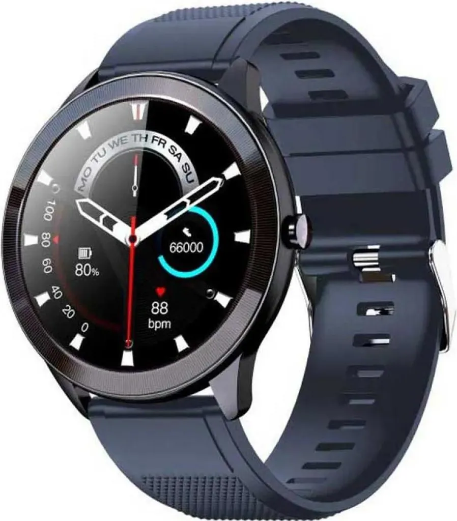 Montre Connecte LEOTEC Wave Bleu 200 mAh : Ne Manquez Plus Aucun Message