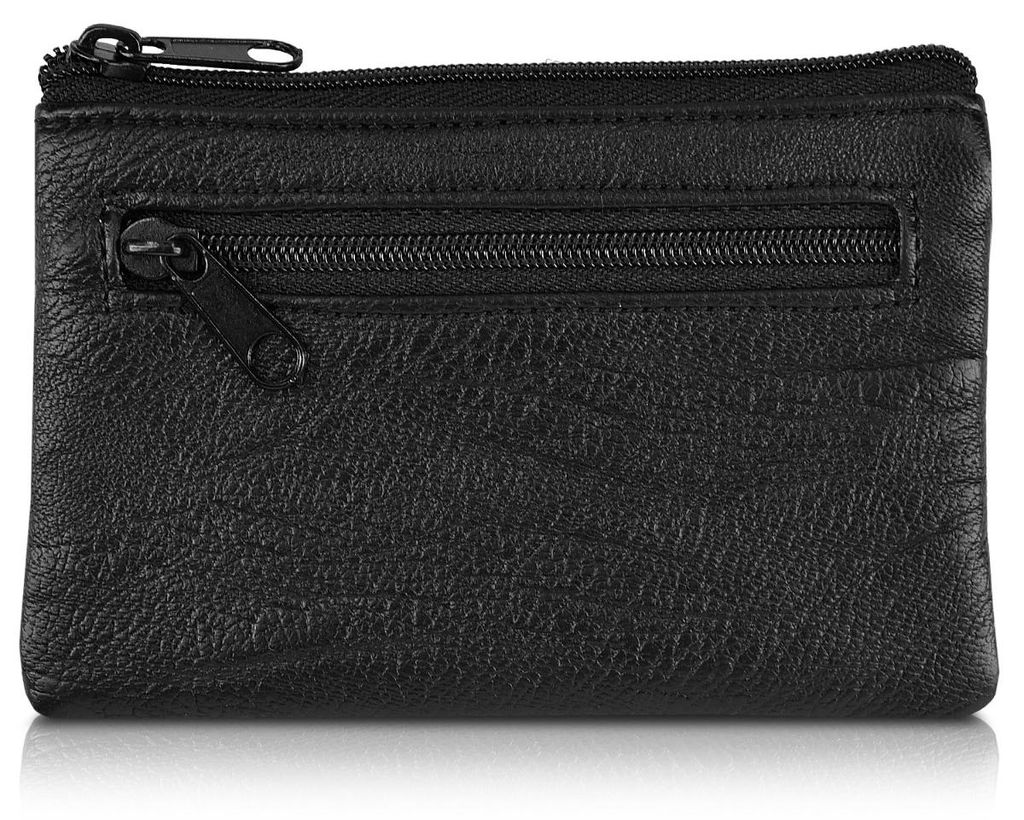 kwmobile Schlüsseltasche mit RFID Schutz - Zwei Fächer und Produktbild 