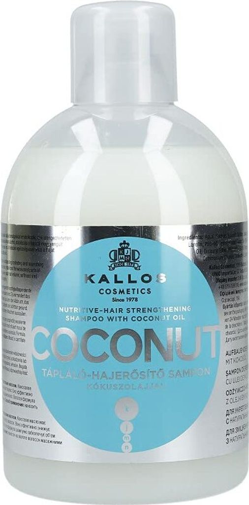 Kallos Kokosový šampon 1000 ml Obrázek produktu 