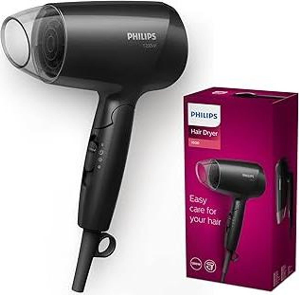 Philips Haartrockner, Schwarz, 1 Stück (1er Pack)