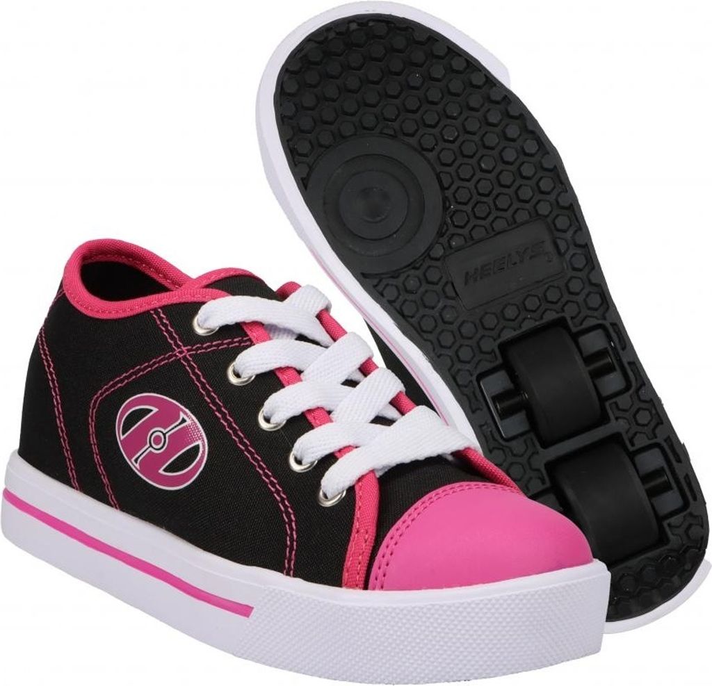 Heelys X2 Classic Schwarz / Weiß / Pink