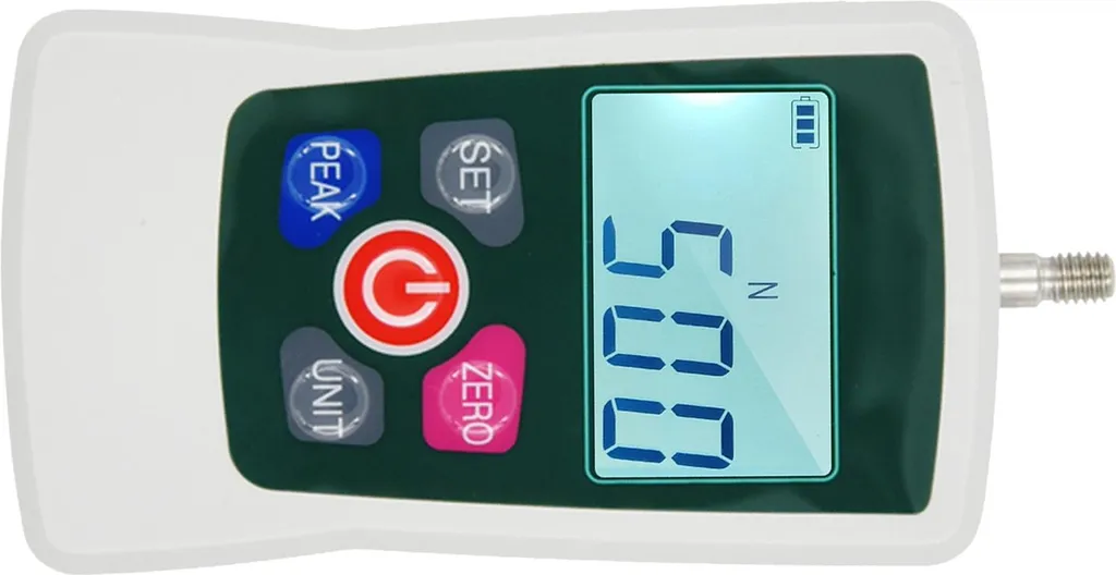 Mesure de Traction et Compression 500N : Dynamomètre Digital avec LCD