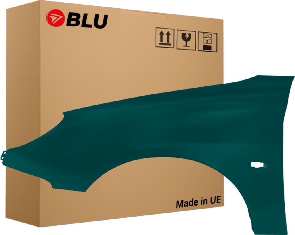 BLU Aile Compatible avec Peugeot 206 KSJ Gauche Grün Vert Image du produit 