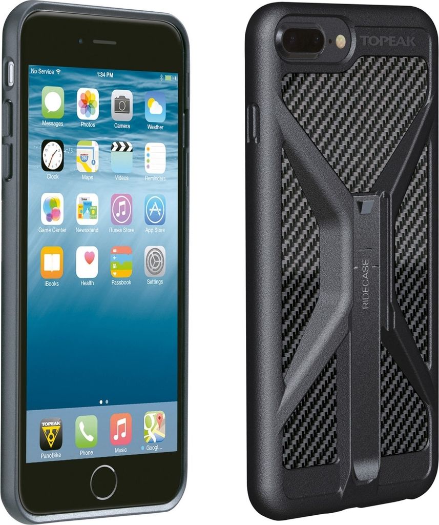 TOPEAK RideCase für iPhone 6 Plus 6s Plus 7 Plus schwarz TT9852B