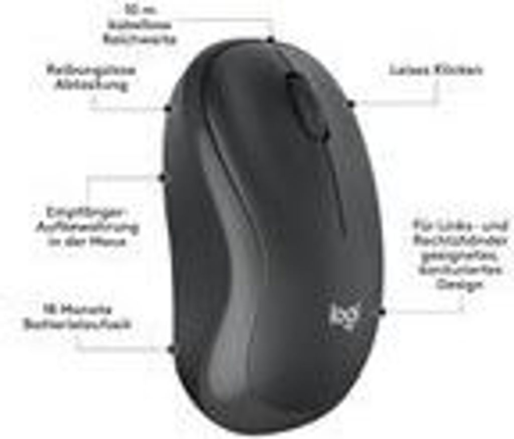LOGITECH MK295 Silent Wireless Combo - GRAPHITE - DEU - Zdjęcie produktu 38