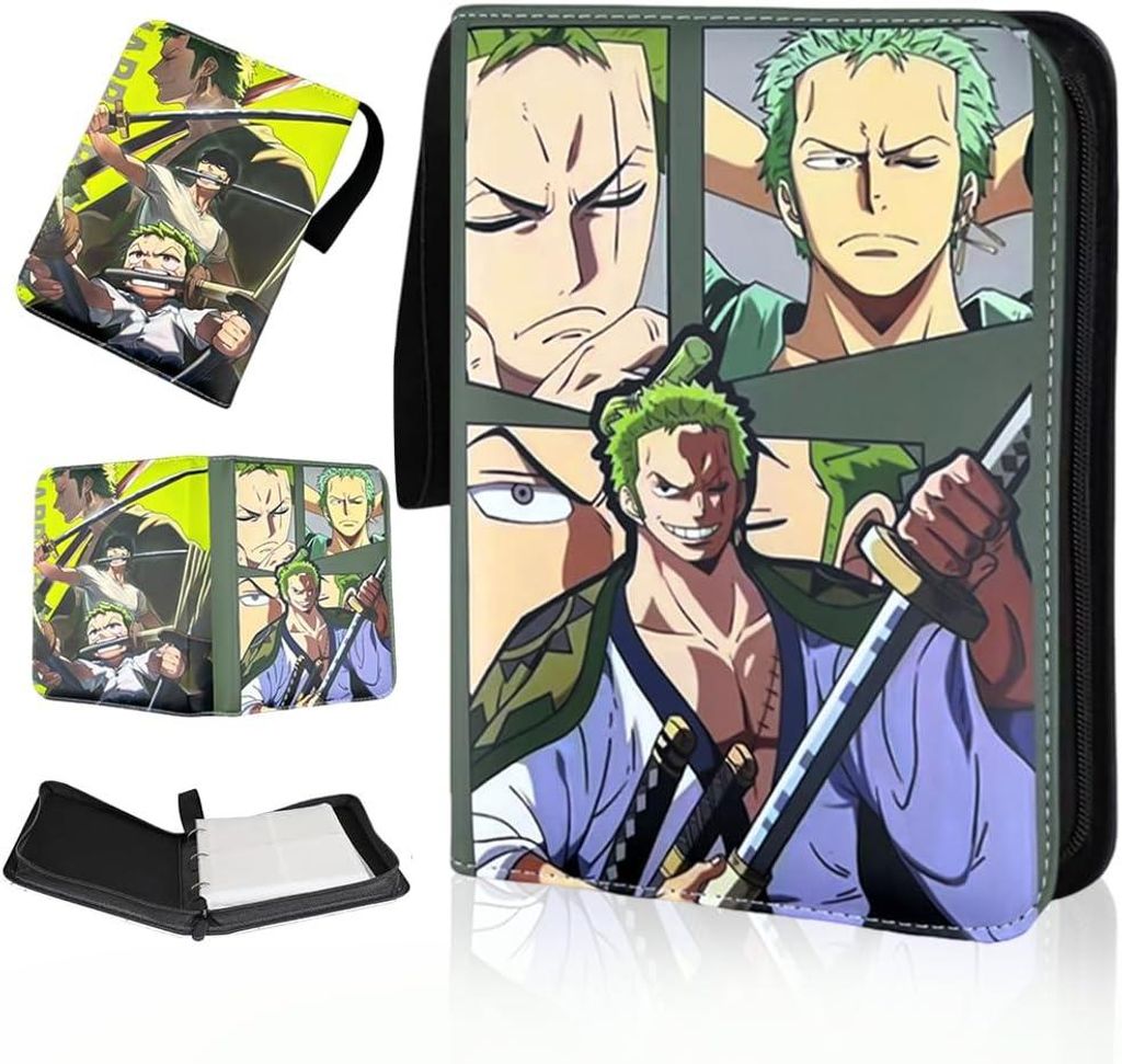Anime One piece Sammelalbum 240 karten für TCG-Karten, Kapazität Sammelkarten Album Sammelalbum geeignet für Spielkarten