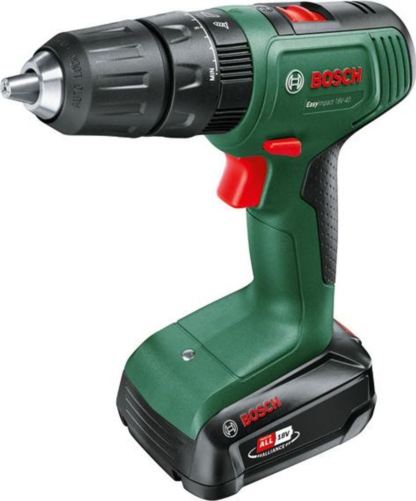 Akku-Schlagbohrmaschine EasyImpact 18V-40 + SystemBox, 2 x Akku PBA 18V 1.5Ah
