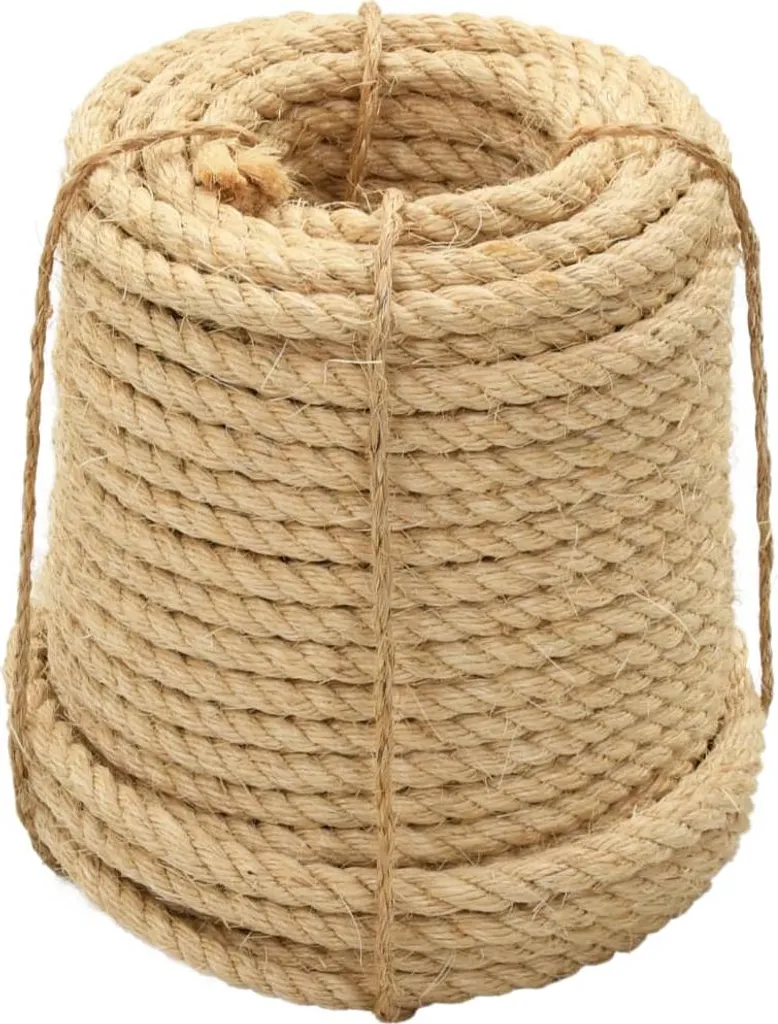 Corde Sisal pour Arbre à Chat et Jardin 12mm 250m - Lot de 2 Bobines