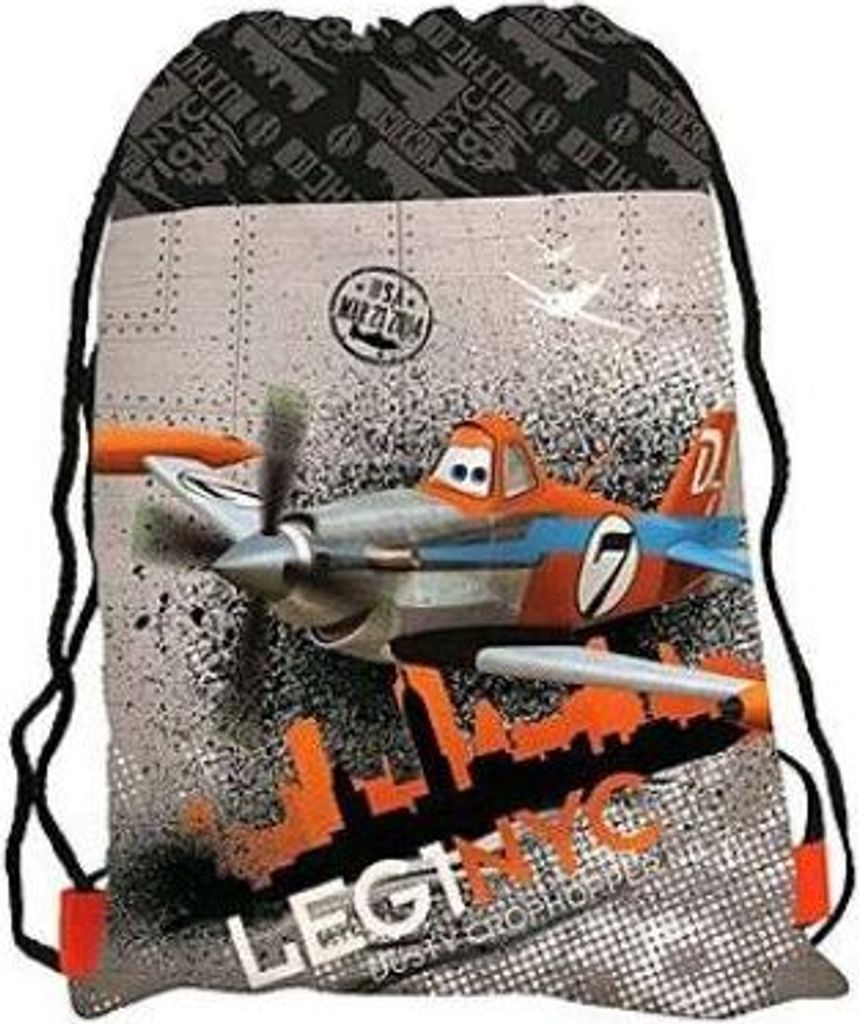 Turnbeutel Sportbeutel "Disney Planes" Flugzeuge Produktbild 